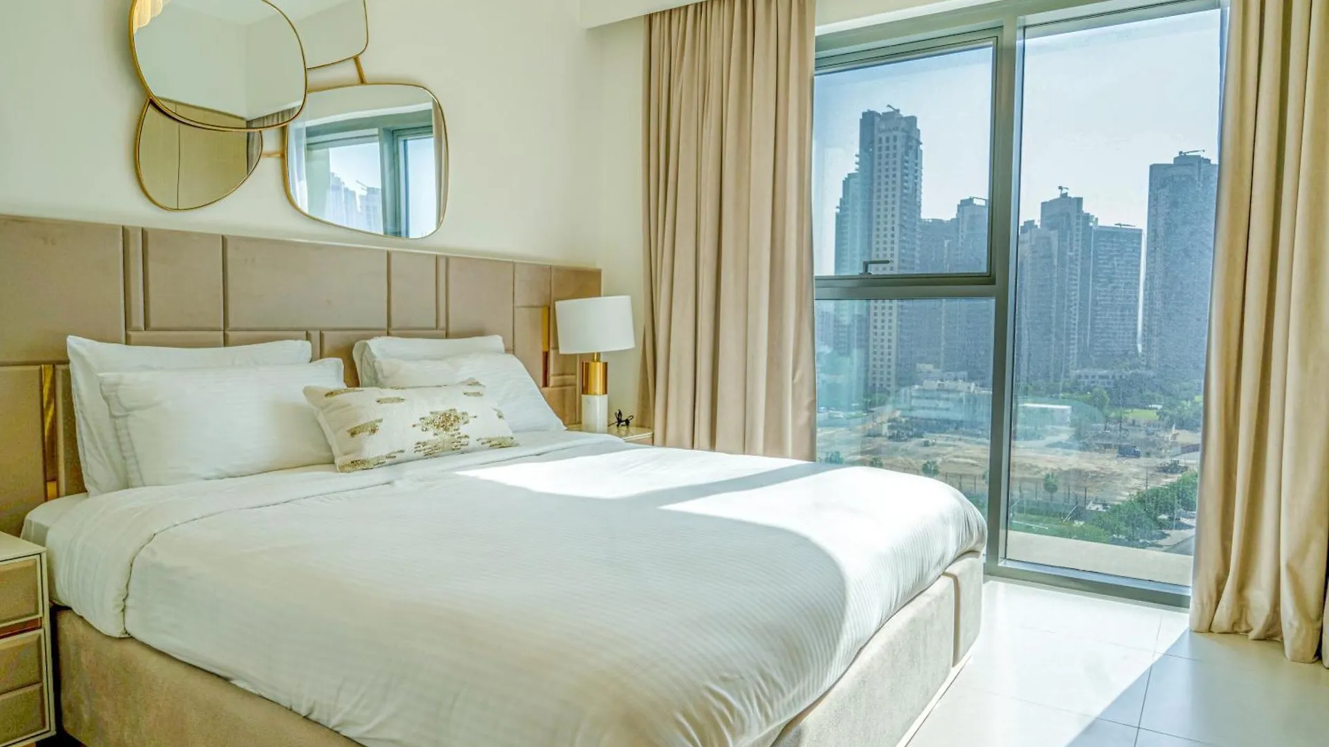 First Class 2Br With Full Burj Khalifa View Dubaj Apartmán