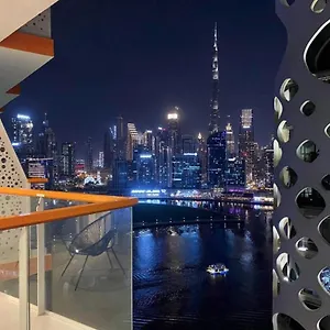 شقة Cobalt With Burj Khalifa View- Suiteable, دبي
